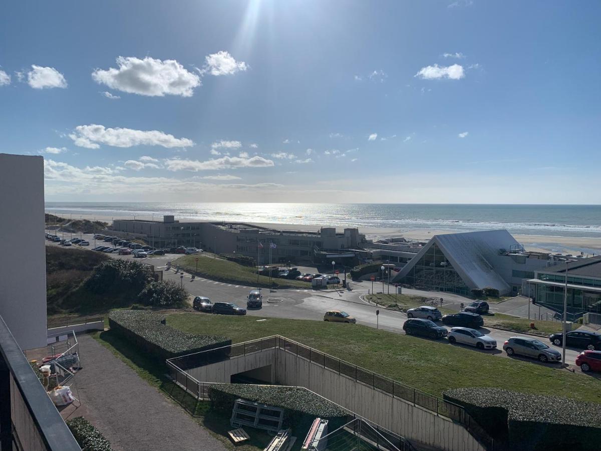 Appt Traversant Vu Mer Et Dunes Avec Garage Le Touquet Kültér fotó
