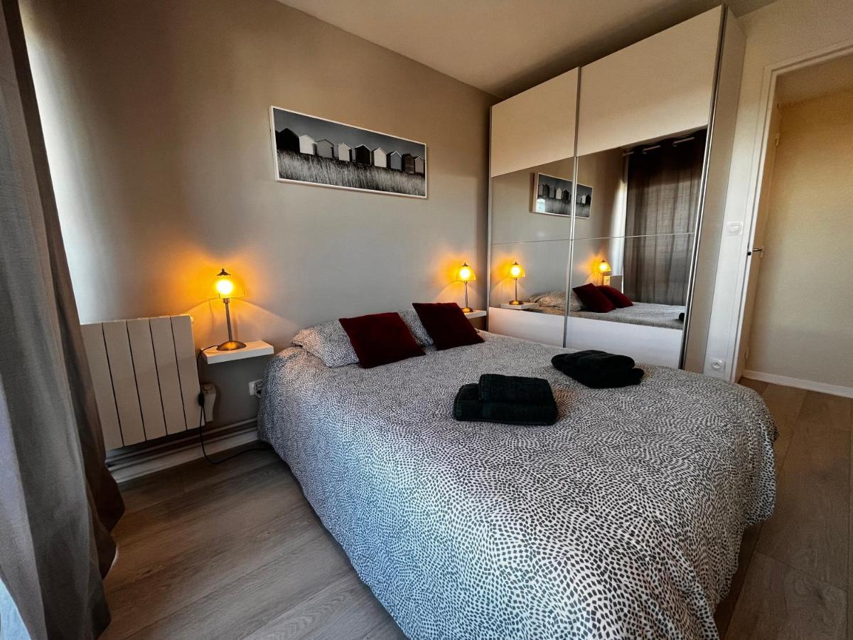Appt Traversant Vu Mer Et Dunes Avec Garage Le Touquet Kültér fotó
